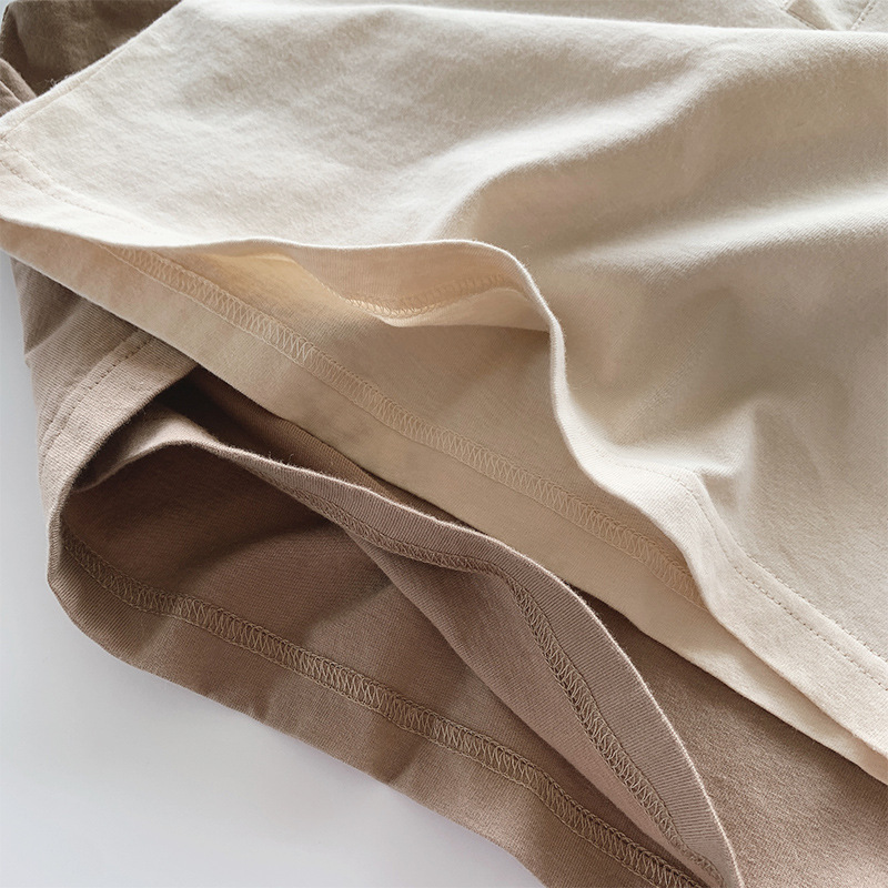 Brown and Cream Colorblock Vest - 1