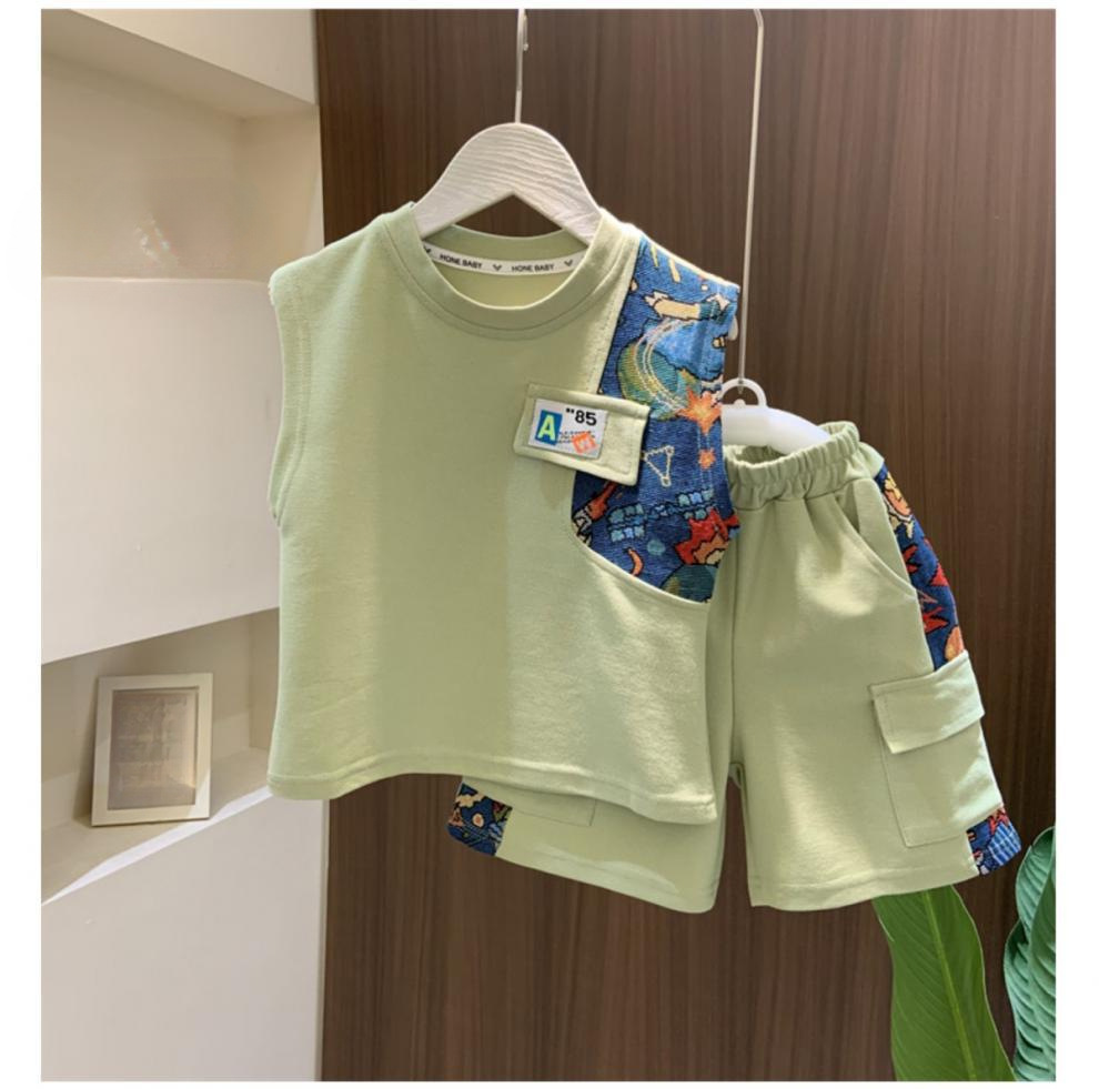 Coordinated T-Shirt and Shorts Set