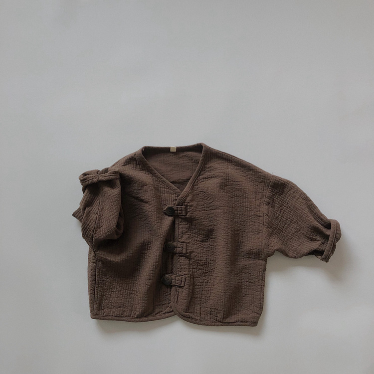 Dark Brown Kids Coat