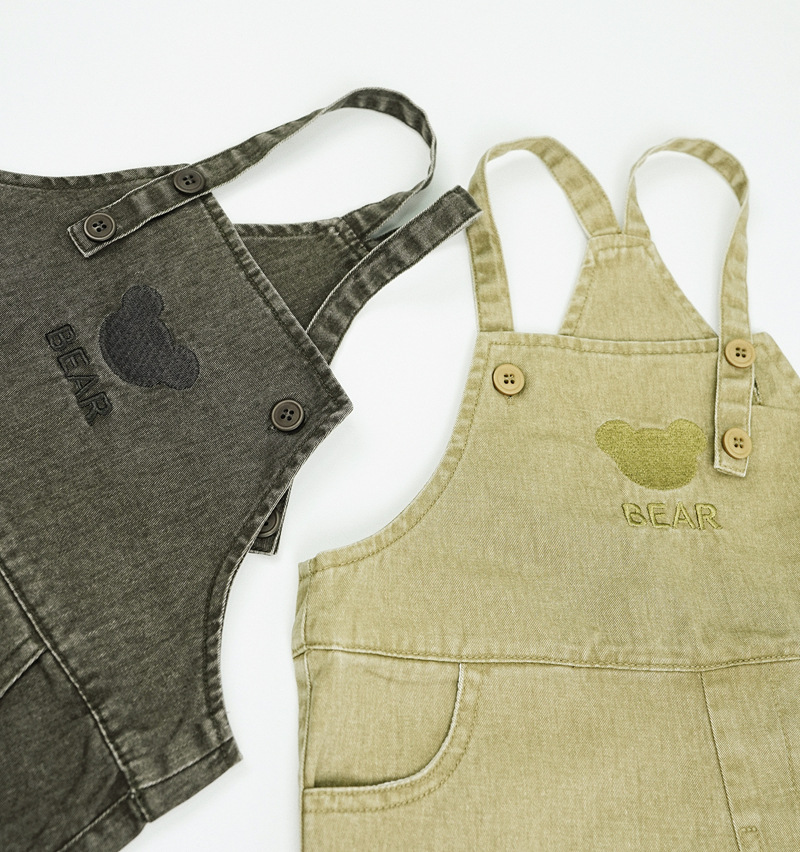 Green Cream Shorts Set