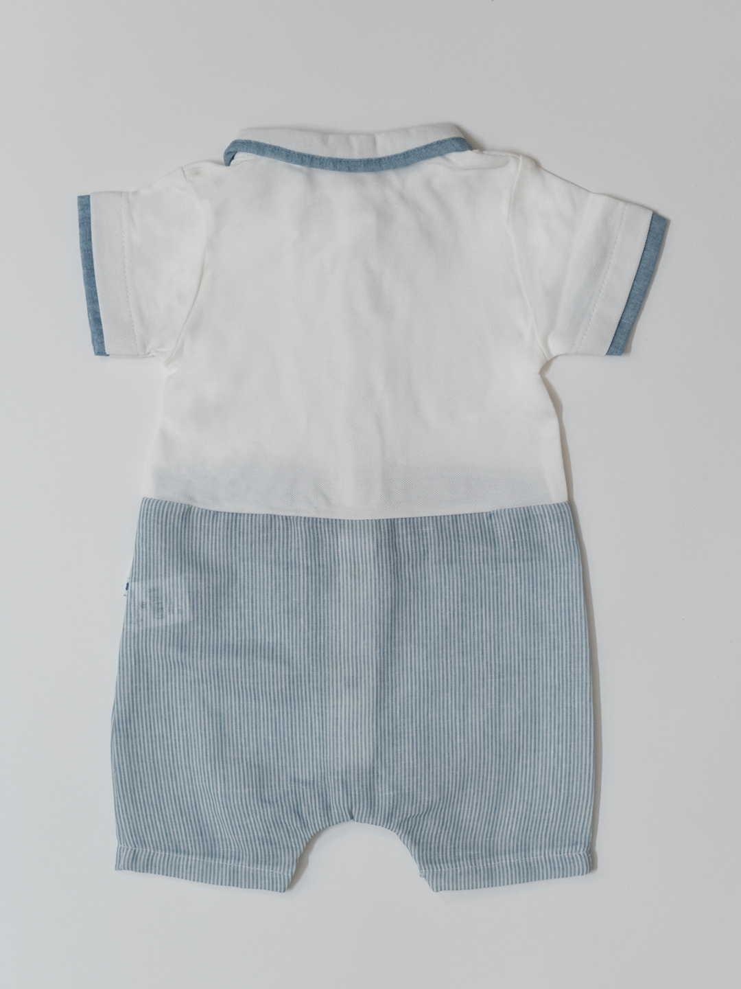 WHITE ONESIES WITH BOW - 1